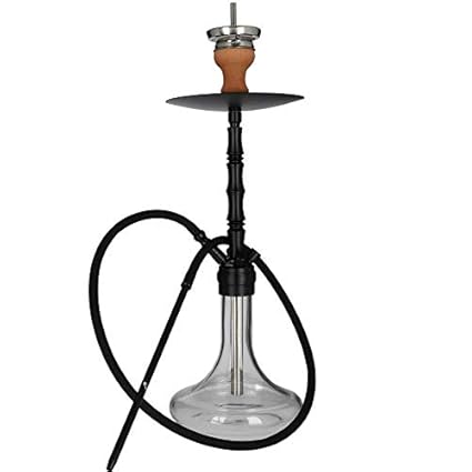 Smokezilla® Minya Basic Shisha 72 cm | Die super leichte und langlebige Shisha mit eloxiertem Aluminium | 4 Anschlüsse | Inkl