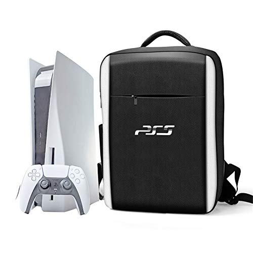 Ps5 Carrying Case, Waterproof Portable Backpack Storage Bag