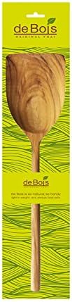 de Bois Teak Spatula 12 x 3 x 0.5 Inch l Organic Teak Cooking & Stirfried l Spatula l Non Toxic Wooden Kitchen Utensils l Gift for Who Loved to Cook (Wooden, Turner)