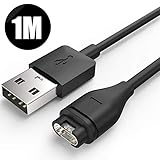 TUSITA Charger Cable for Garmin Fenix 5 5S 5X Plus,Forerunner 935 945 45 45S 245 Music,Approach S10 S40 S60 X10,Quatix 5,5 Sapphire,Vivoactive 3 Music,Vivosport,D2 Charlie,Instinct (3.3ft/100cm)