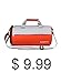MIER Barrel Travel Sports Bag Small Gym Bag with Shoes Compartment 16inches(Orange)