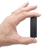 Small Mini Voice Activated Audio Recorder Super Long 288 Hour Storage Capacity (8GB) | 25 Day Stby Battery Date & Time Stamp | Easy to Use | Crystal Clear Digital Recording