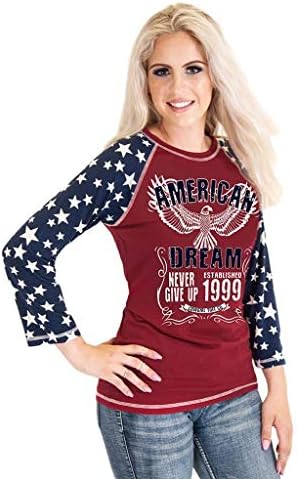 4 Sleeve Tee Star Red 100361 T-Shirts 