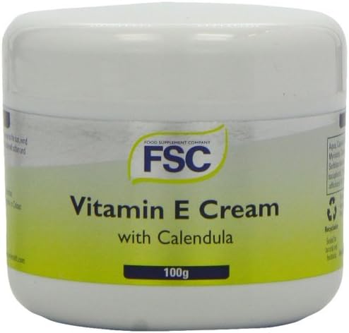 FSC Vitamin E Cream with Calendula 100ml (Pack of 8)