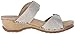Dansko Women's Manda Slide Sandal, Oyster Washed Leather, 38 EU/7.5-8 M US