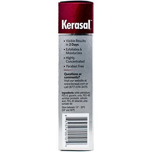 KERASAL EXFOLIATING MOISTURIZING FOOT OINTMENT, 30 GRAM