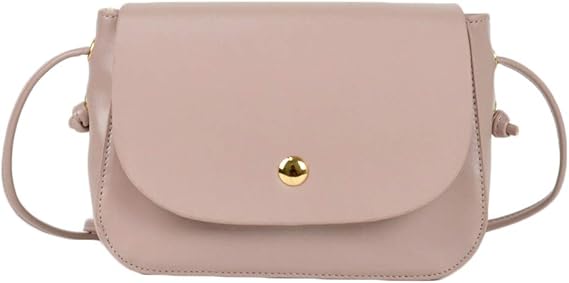 Amazon ショルダーバッグ レディース ミニショルダー シンプル フェイクレザー おしゃれ ミニバッグ ピンク ショルダーバッグ