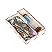 The Broken Token Mysterium Compatible Game Organizer - Wood Storage Box with Multiple Trays