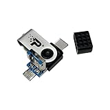 Patriot Memory PEF64GTRI3USB Trinity 64GB USB 3.1 Flash Drive, with Built in Type-A, Type-C, Micro-B Connectors for Mobile Device Compatibility