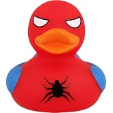 Spidy Rubber Duck Bath Toy | Super Hero | Safe for All Ages | Collectable, 100's to Chose | 3 x 3 x 3.5