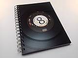 Adam F, 8 Ball, Drum and Bass, Vinyl Record A5 Notebook gift