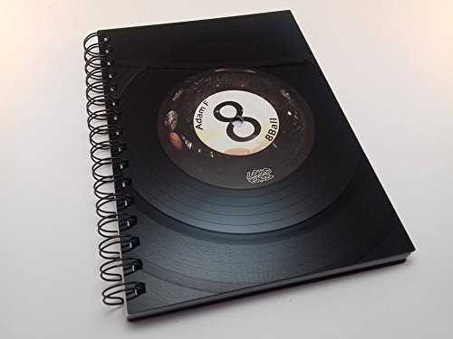 Adam F, 8 Ball, Drum and Bass, Vinyl Record A5 Notebook gift