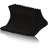 Ten Star Material Bamboo Low Quarter Thin Ankle Sock for Men and Women Natural Breathable Comfortable Socks 6 Pairs