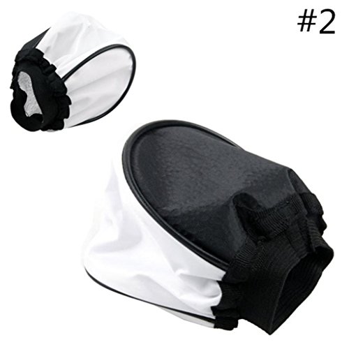Inverlee New Universal Camera Flash Reflector Lamp Photo Diffuser External Softbox (B) - Thumbnail 4