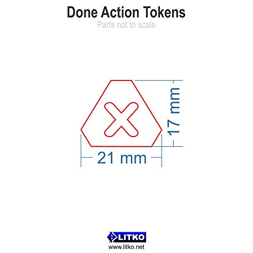 Done Action Tokens, Green (10)