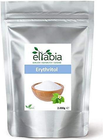 Erythritol Sugar 2kg 2000g Large Packing Kalorinfreier Sugar Substitute Eltabia