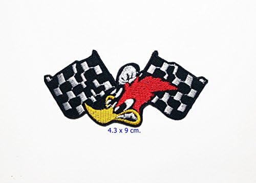 Bird Woody Wild Woodpecker Angry Smoki Cartoon Logo Jacket T Shirt Patches Sew Iron on Embroidered