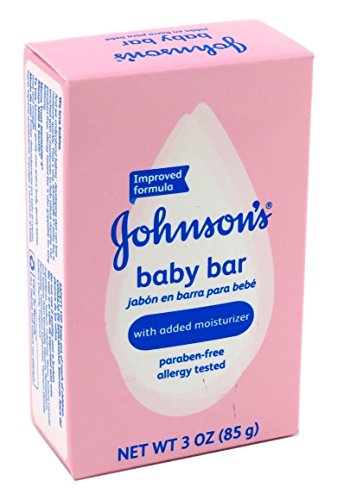 Johnsons Baby Bar Soap Boxed 3 Ounce (89ml) (6 Pack)