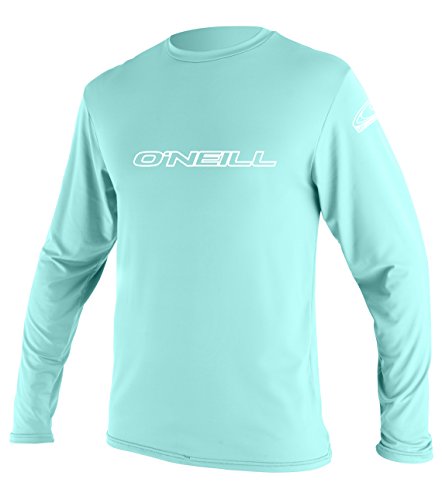 O'Neill Youth Basic Skins UPF 50+ Long Sleeve Sun Shirt, Seaglass, 4