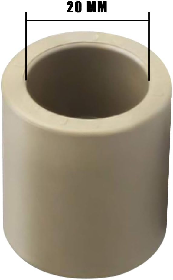 YOFASEN Water Pipe Fittings Connectors - 25mm Inner Diameter Straight PPR Pipe Connectors Fittings,6 Pcs - Image 5