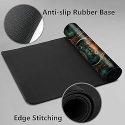 for MTG Playmat with Stitched Edges, 24 x 14 inches
