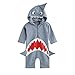 Moomintroll Baby Boys Girls Shark Swim Jumpsuit Rash Guard Swimsuit Costume Sun Protection Swimwear