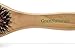 GranNaturals Boar + Nylon Bristle Oval Hair Brush with a Wooden Handle