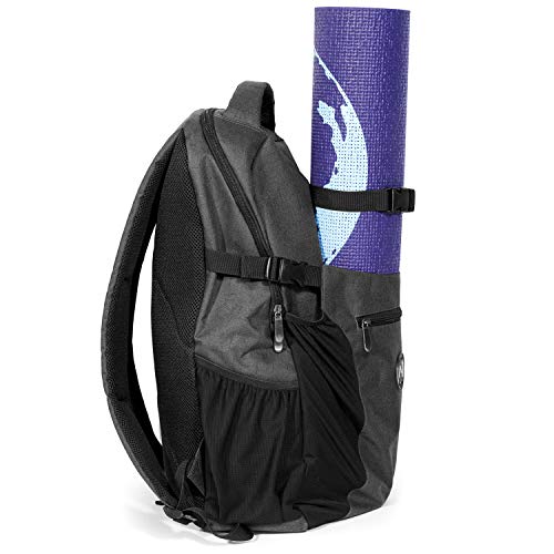 AURORAE Yoga Multi Purpose Backpack. Mat Sold Separately (Dark Grey