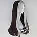 Miss U Hair Long Wavy Women Brown Silver Party Hair Halloween Costume Cosplay Wig