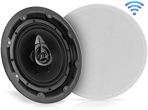 Ceiling And Wall Mount Speaker Wireless Bluetooth 8dual 2 Way