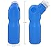 Crusar Portable Urinal Travel Car Toilet Adults Vehicular Potty Light Blue