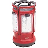 Coleman Quad LED Lantern Special Edition Ultra Bright 190 Lumens, Red