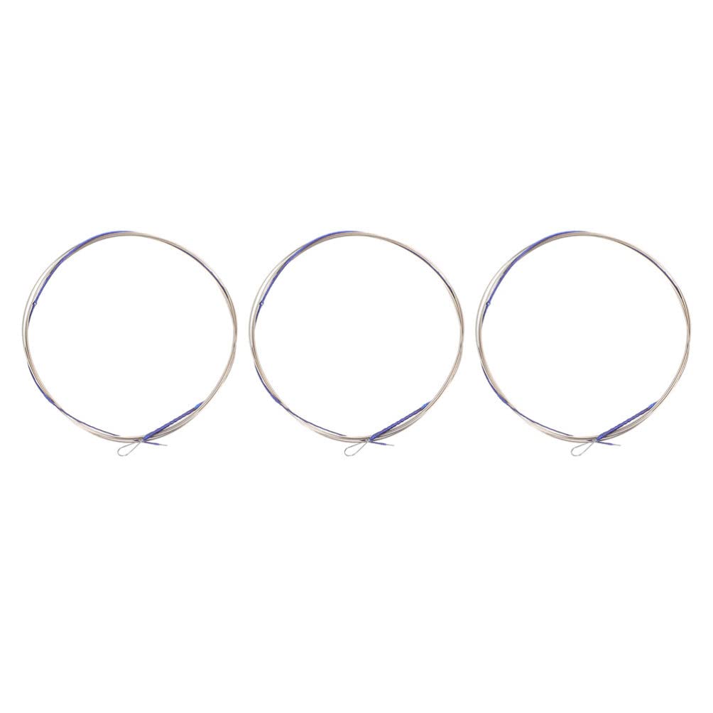 Milisten Guitar Accessories 3pcs Lute Strings Violin Strings Metal Pipa Strings Chinese Lute Strings Replacements for Chinese Lute Accessories (1 String) Guitar Accesories