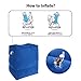 RestZone Inflatable Air Travel Pillow for Leg Rest | Comfortable Footrest for Outdoors and Camping | Children and Kids to Sleep Soundly in Flight or Car