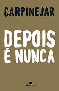 Livro Depois é nunca