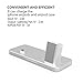 Amavasion AirPods Charging Stand, iPhone Charging Dock, 2 in 1 Charger Station for AirPods Wireless Bluetooth Headphone and iPhone X, iPhone 8/8 Plus, iPhone 7/7 Plus, iPhone 6/6S, iPhone 5/5S.