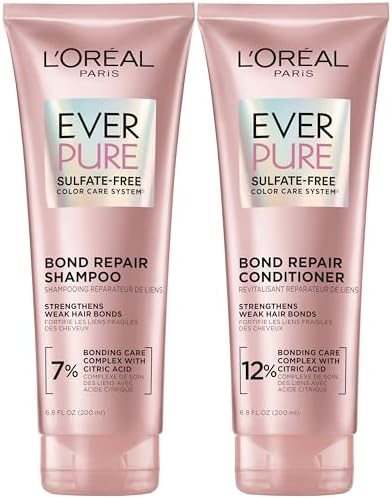 L'Oreal Paris EverPure Bonding Shampoo and Conditioner Kit for