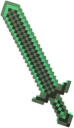 8 Bit Pixel Foam Sword - 10 inch (Dark Green)