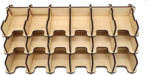 docsmagic.de Card Holder - 18-Compartment 1500+ Mini Cards, 18-compartment Mini, Small