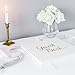 Your Perfect Day Wedding Guest Book - Elegant Guest Book Wedding Reception, Baby Shower Guest Book, Polaroid Guest Book for Wedding and Special Events, Wedding Guest Book Polaroid Pictures (White&Gold)