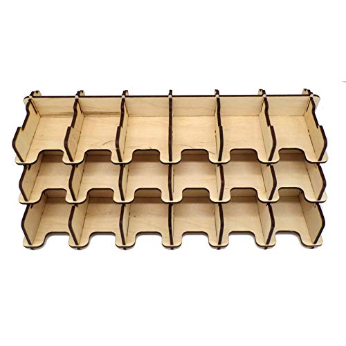 docsmagic.de Card Holder - 18-Compartment 1500+ Mini Cards