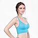 Women's Crossback Yoga Sports Bra Crop Tops Comfort Bralette