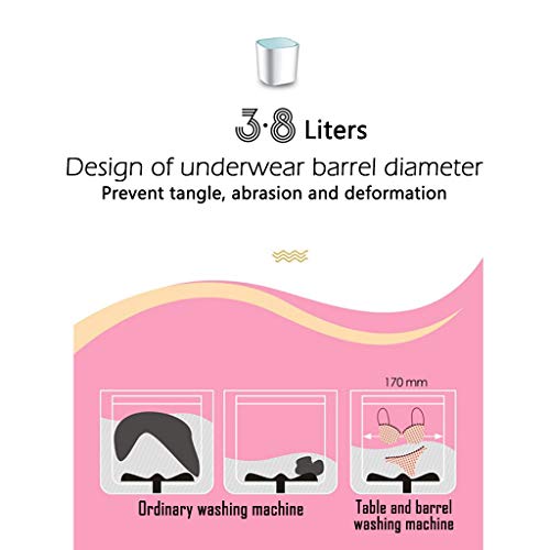 GDJGTA Mini Turbo Washer Portable USB Underwear Smallscale Cleaning