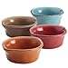 Rachael Ray Cucina Stoneware 4-Piece Dipping Cup Set, Assorted