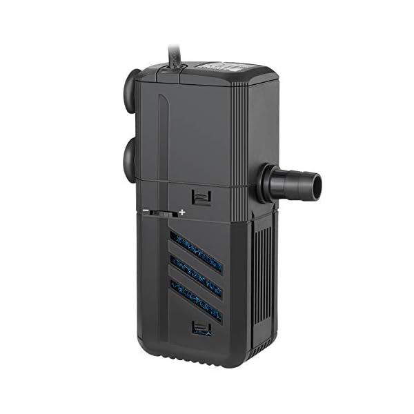 IREENUO-Internal-Fish-Tank-Filter-6W-500LH-4-in-1-Aquarium-Filter-Pump-Submersible-Fish-Tank-Water-Pump-Air-Pump-for-50-150L-Fish-Tank-500LH IREENUO Internal Fish Tank Filter, 6W 4 in 1 Aquarium Filter Pump Submersible Fish Tank Water Pump Air Pump for 30-150L…