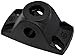 Attwood 5011-7 Heavy-Duty Fishing Rod Holder Combo Mount, Mounts on Top or Side of Gunwale, Positive Lock, Black