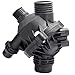 OCPTY Thermostat Housing Assembly Engine Coolant Thermostat for BMW 128i 2008-2010,for BMW 135i 2008-2010,for BMW 328i 2007-2011,for BMW 328i xDrive 2010-2011,for BMW 328xi 2007-2008