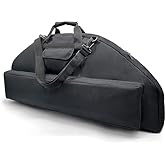 Silfrae Compound Bow Case Soft Bow Case Compound Bow Carry Bag with Arrow Pocket