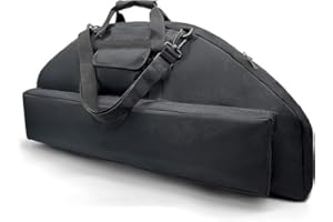 Silfrae Compound Bow Case Soft Bow Padded Case Light-Weight Bow Carry Bag with Arrow Pocket