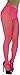 ToBeInStyle Women's Sexy Seamless Fishnet Full Footed Panty Hose Tights Hosiery - Hot Pink - One Size Regular